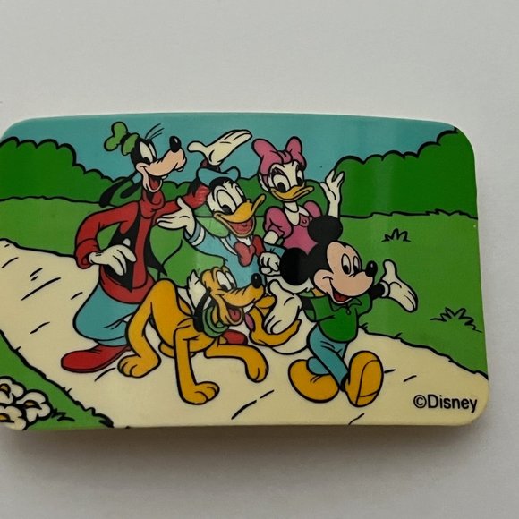 VINTAGE LOT OF MICKEY MOUSE HAIR ACCESSORIES AND BUTTON COVERS, COLLECTIBLES - Picture 4 of 11